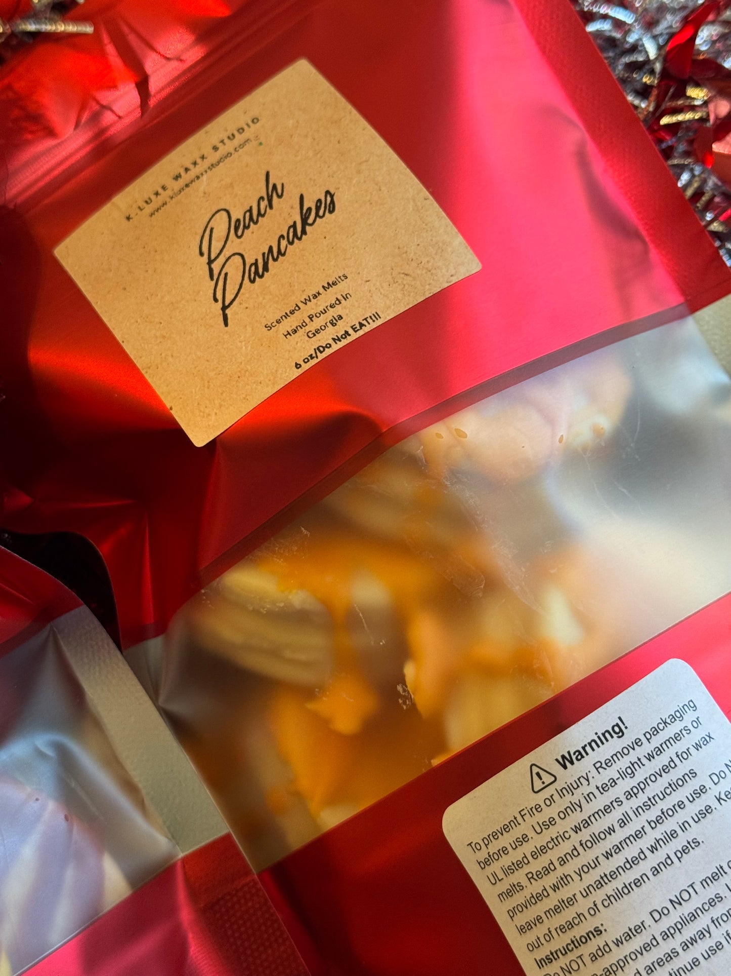 Pancake Stacks with Syrup Melts