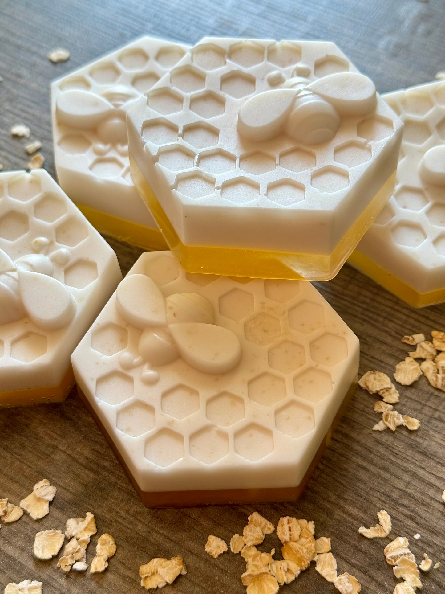 Oatmeal & Honey Bee Soap