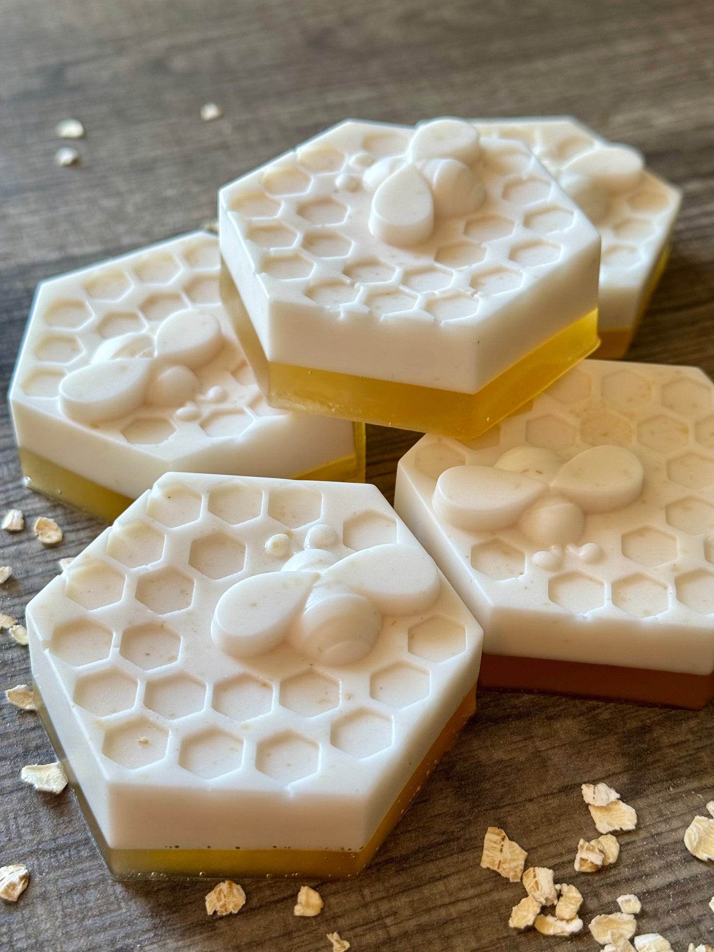 Oatmeal & Honey Bee Soap