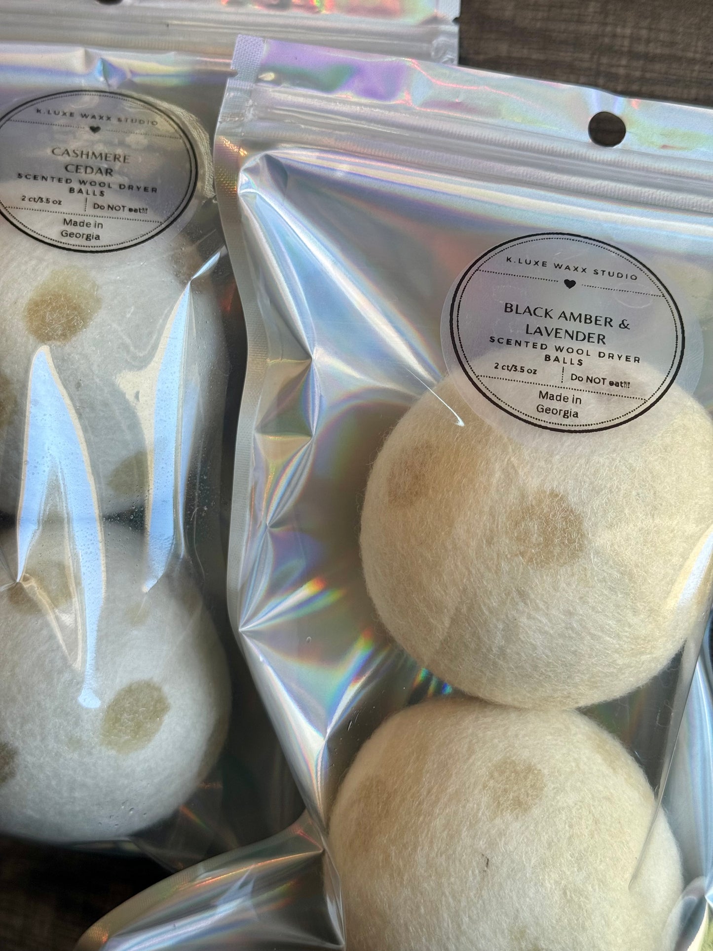 Scented Wool Dryer Balls