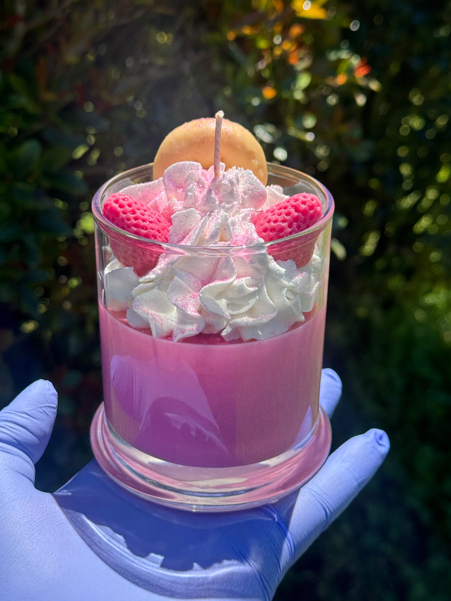 Pink Sugary Donut Scented Candle