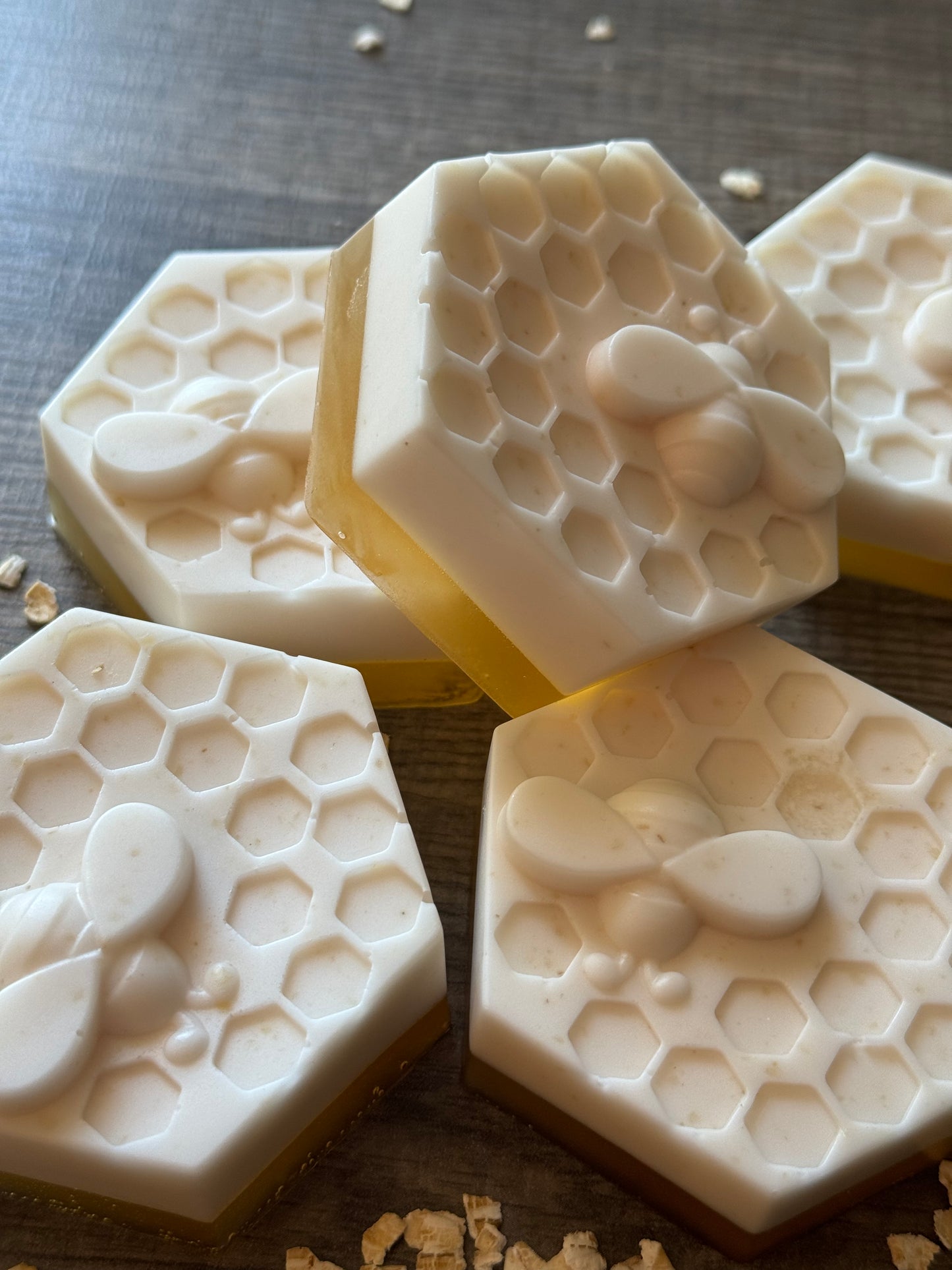 Oatmeal & Honey Bee Soap