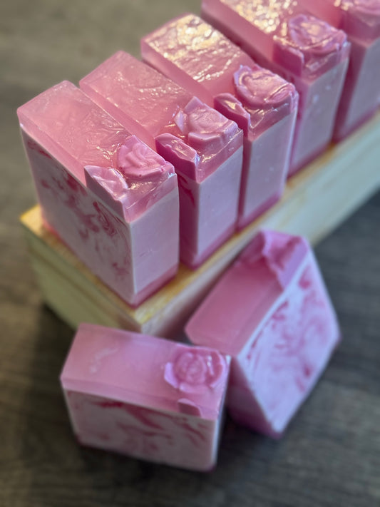 Hawaiian Pink Hibiscus Soap Bar