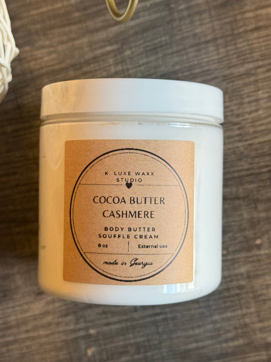 8 oz Whipped Body Butter Soufflé Cream