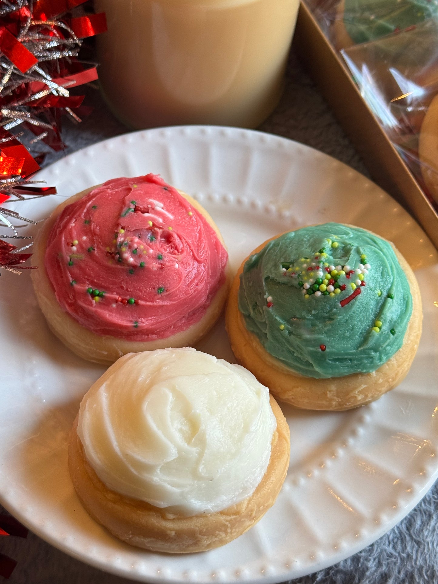 Large Frosted Sugar Cookies Melts