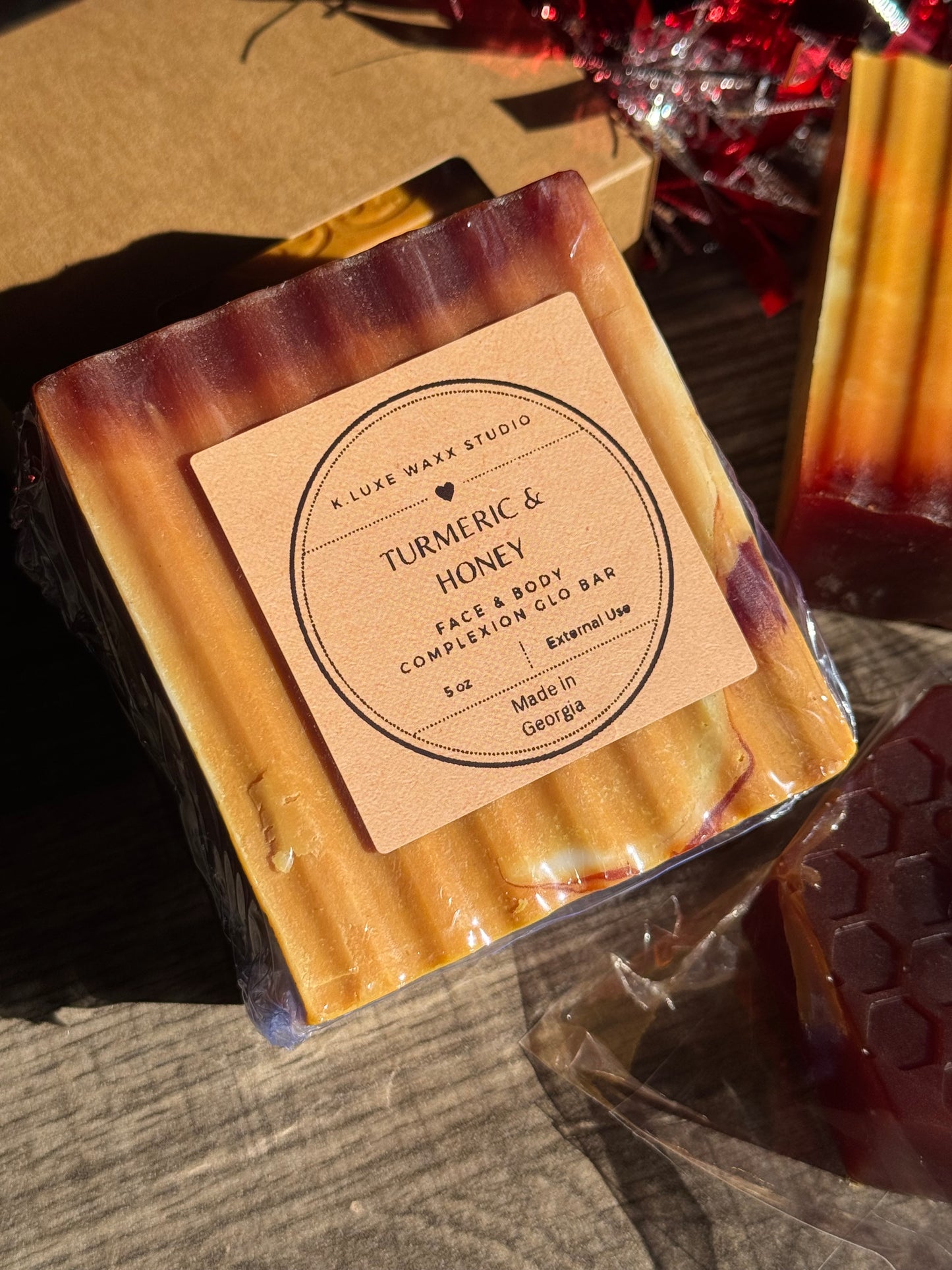 Turmeric & Honey Glow Bar