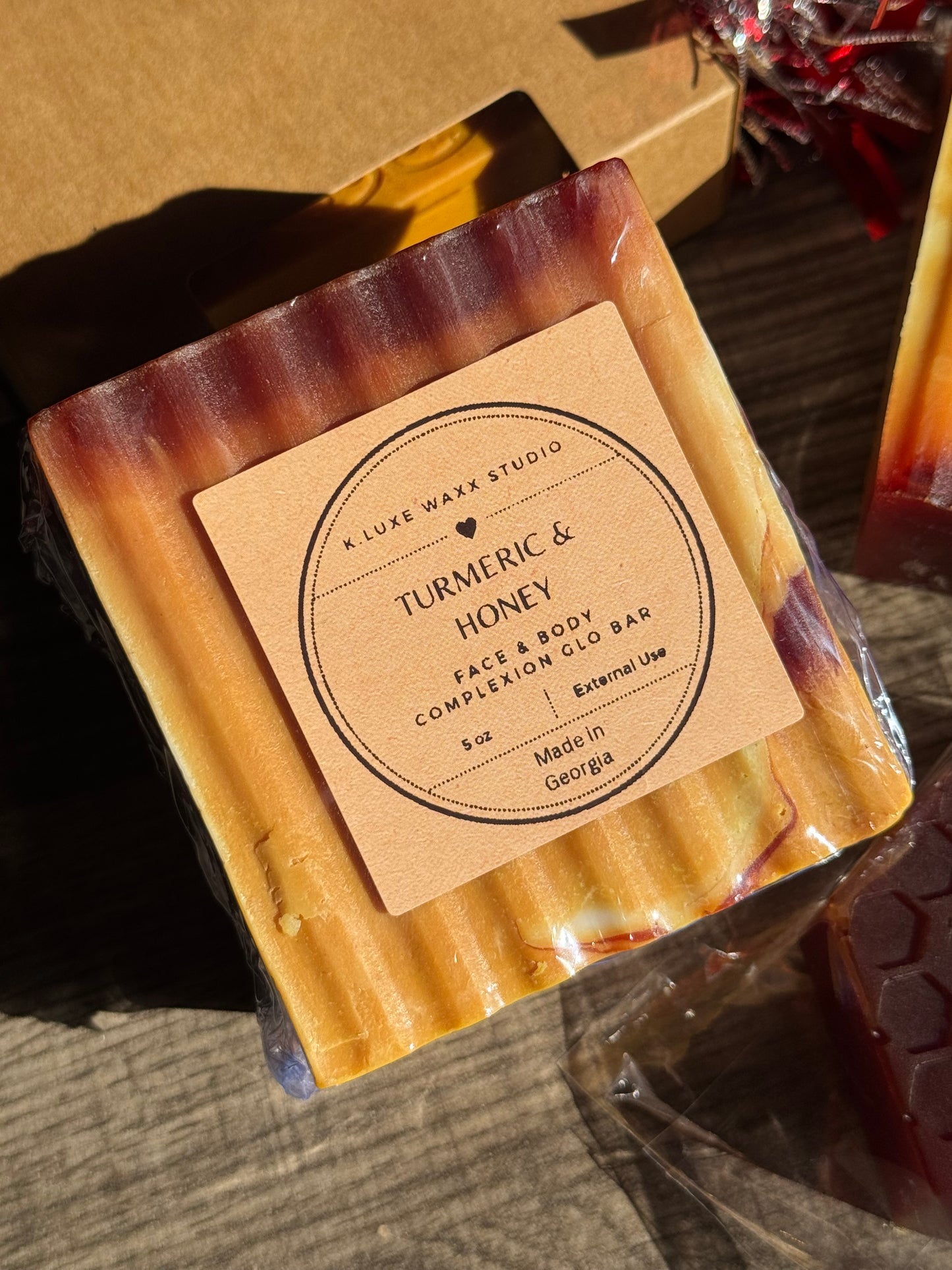 Turmeric & Honey Glow Bar