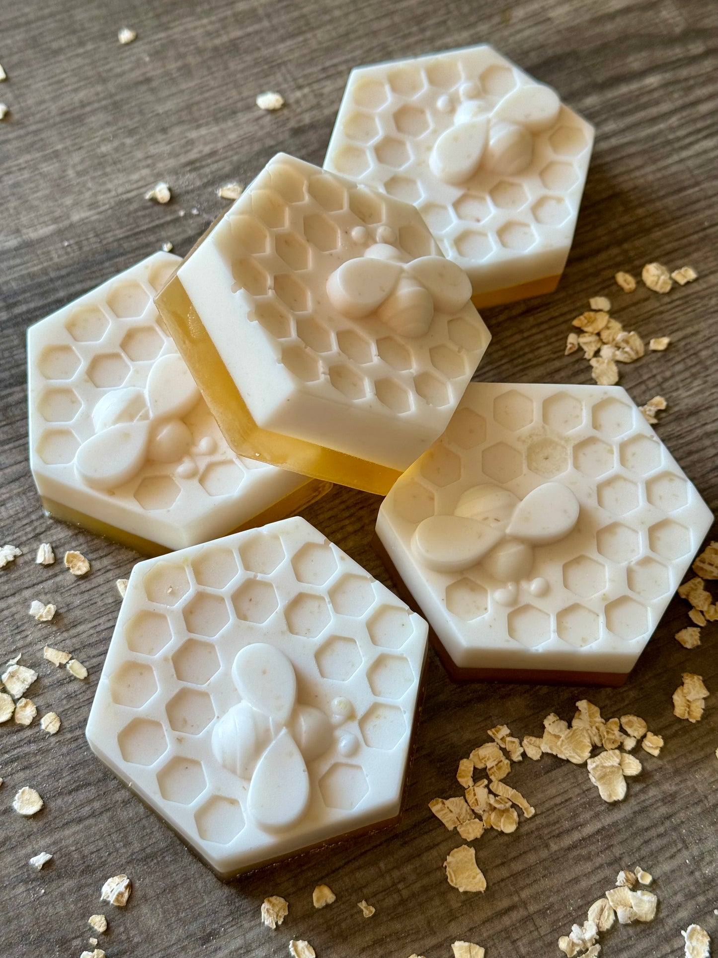 Oatmeal & Honey Bee Soap