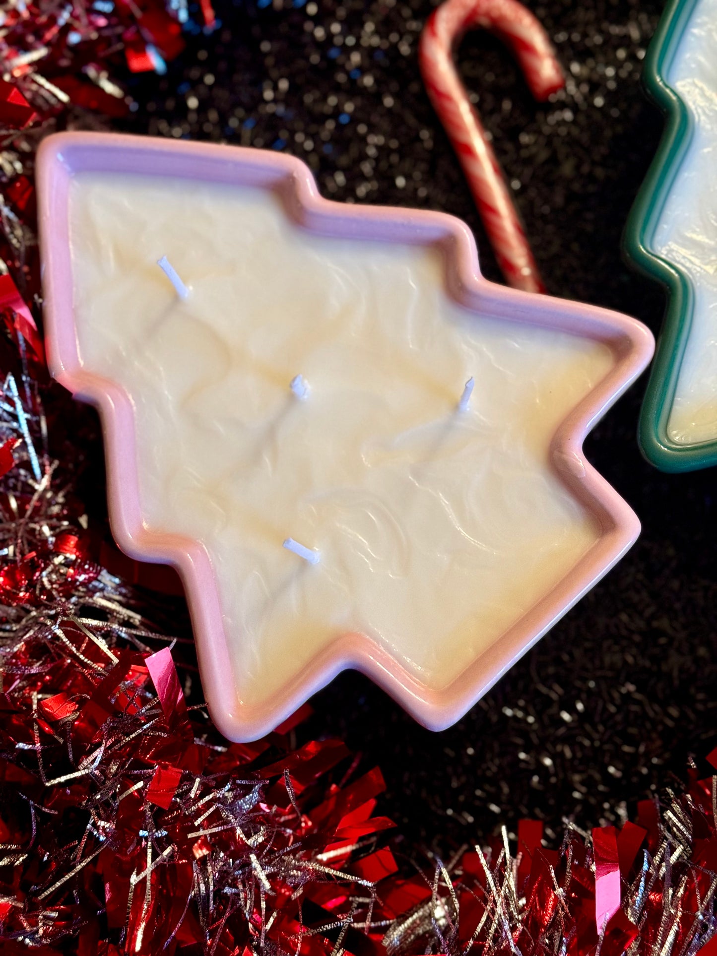 Christmas Tree Ceramic Candle-14 oz