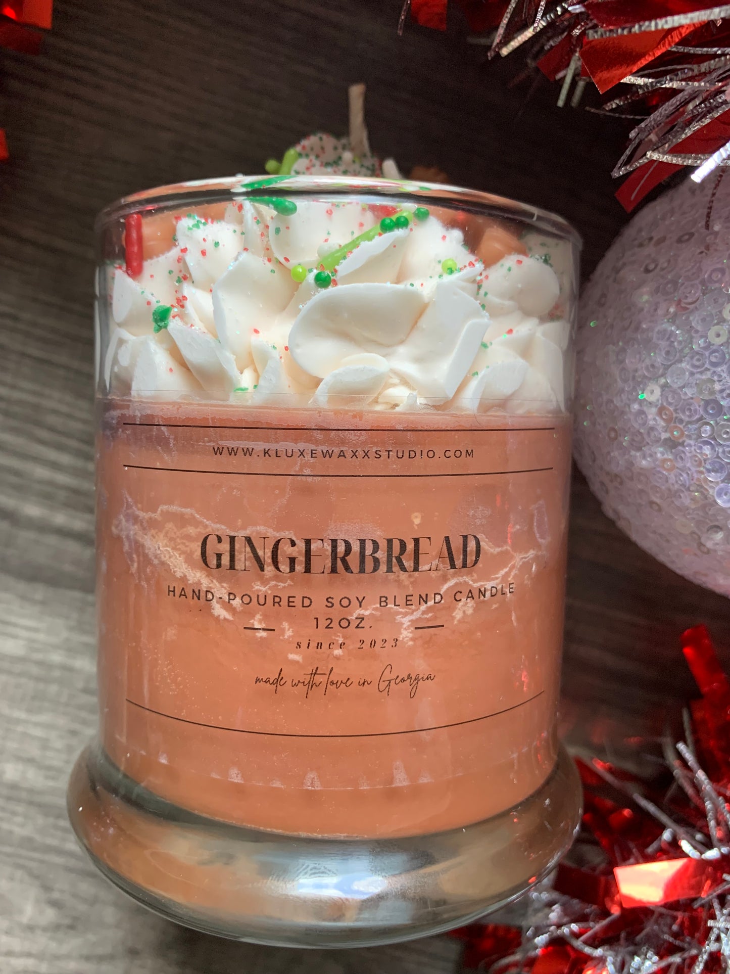 Gingerbread Scented Candle