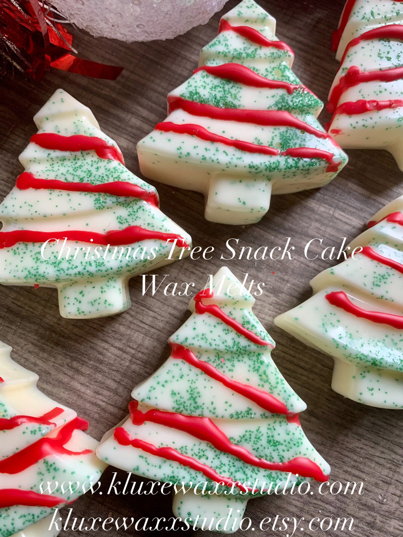 Christmas Tree Snack Cake Wax Melts