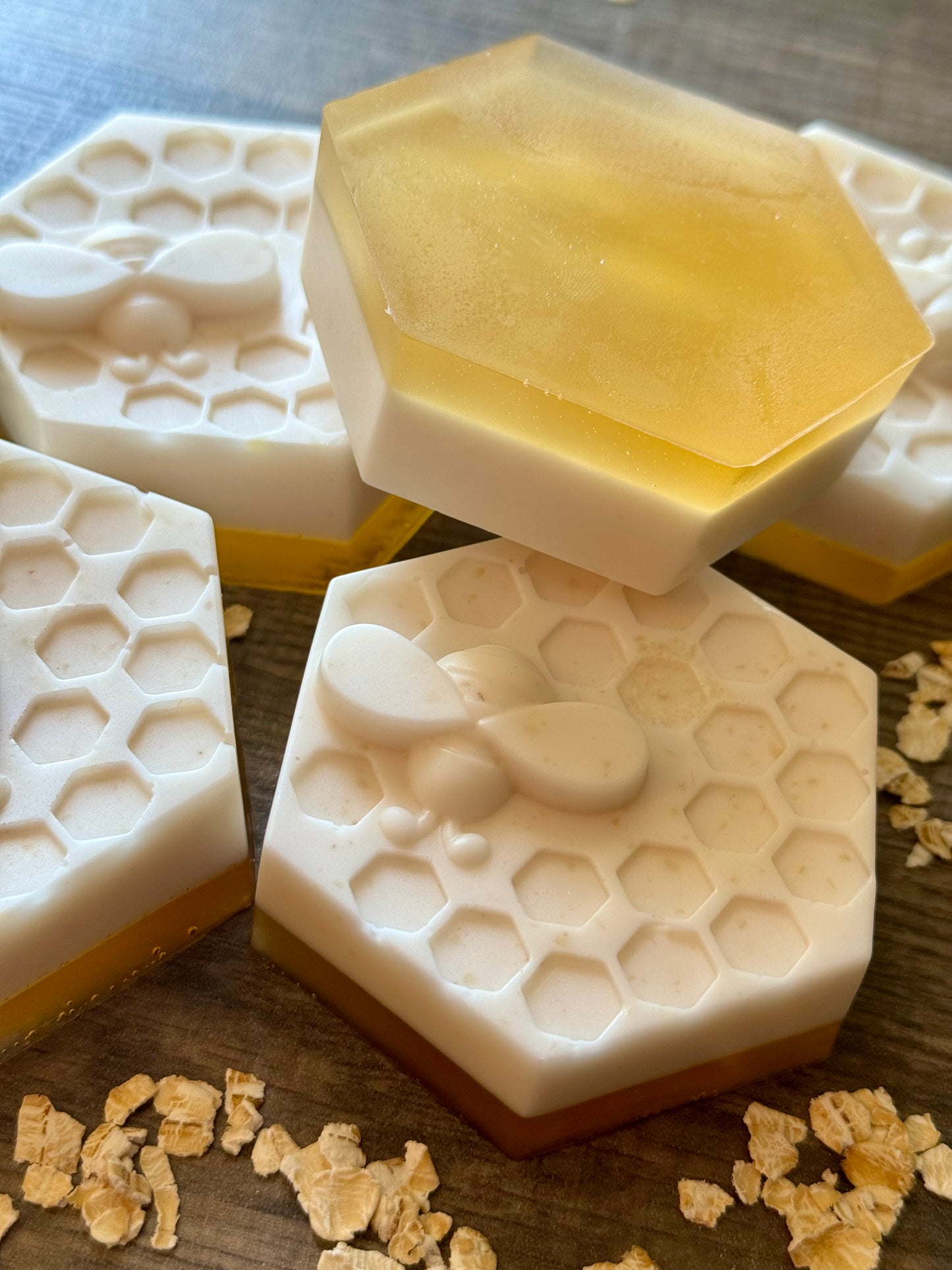 Oatmeal & Honey Bee Soap