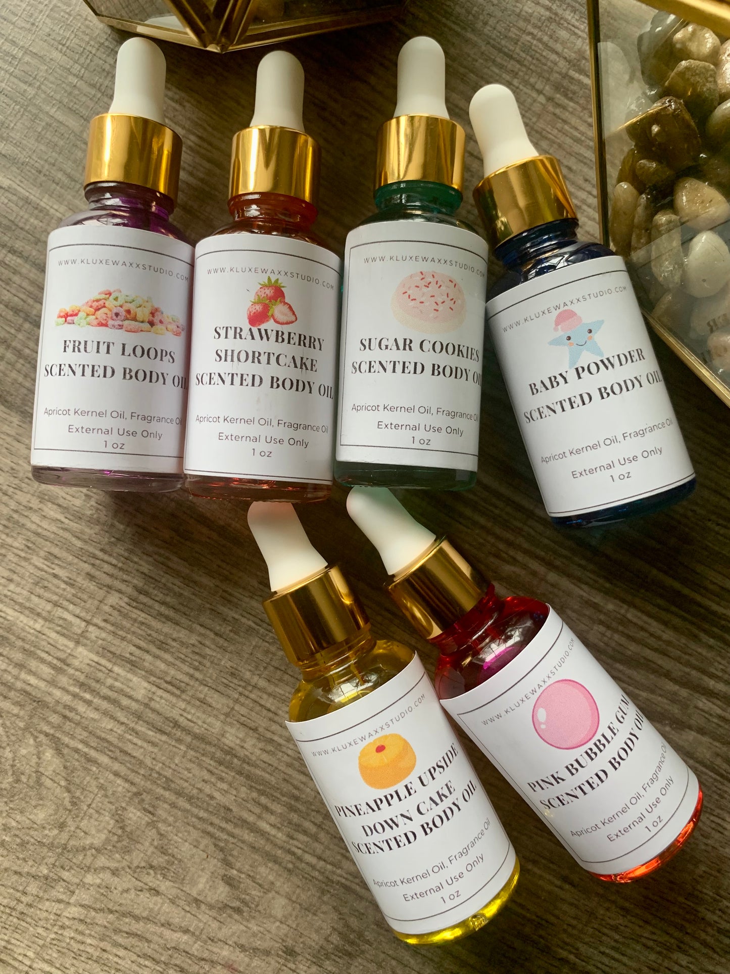 Luxurious Scented Body Oils