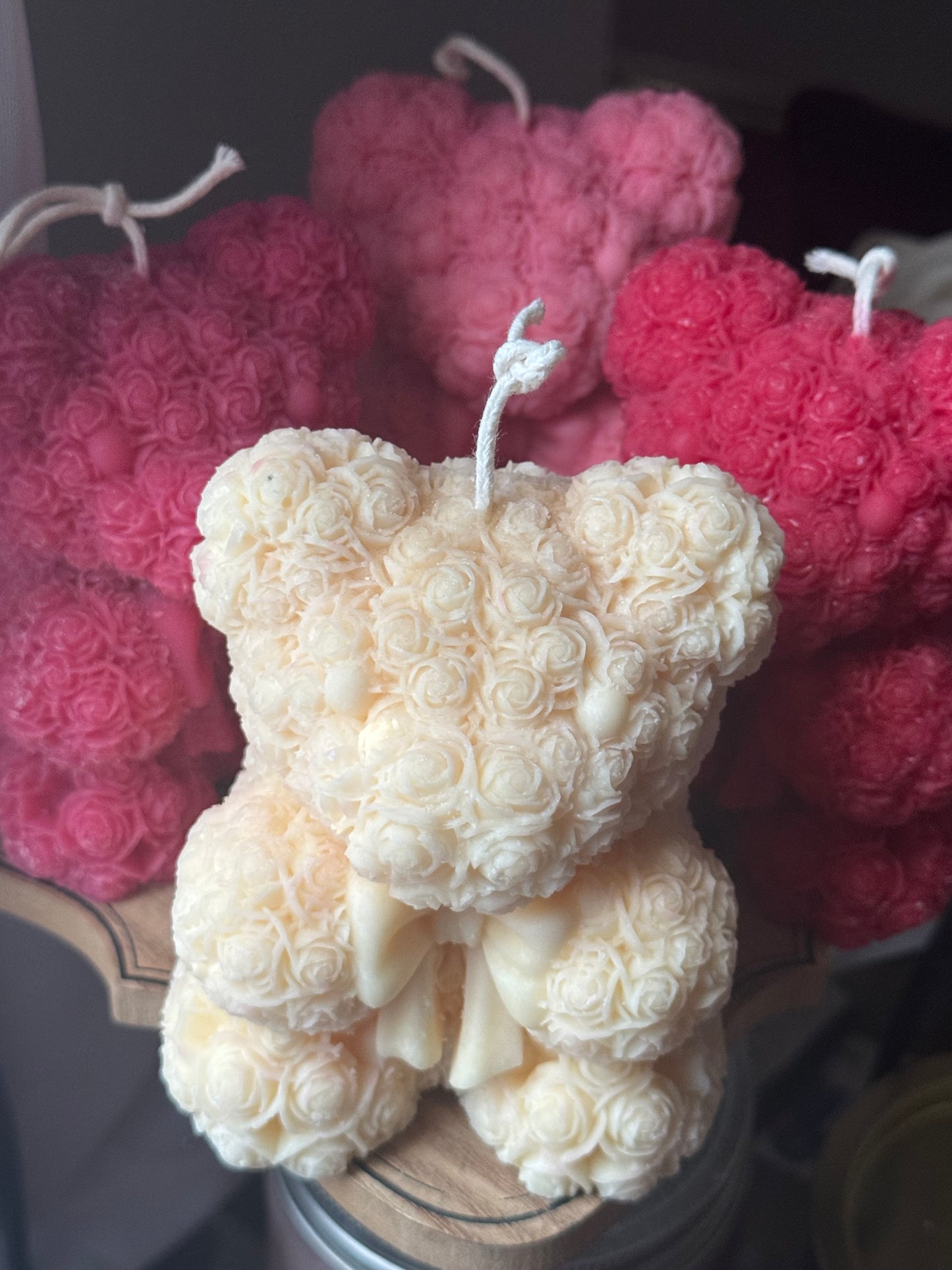 Rose Teddy Bear Collection-Assorted Scents-10 oz