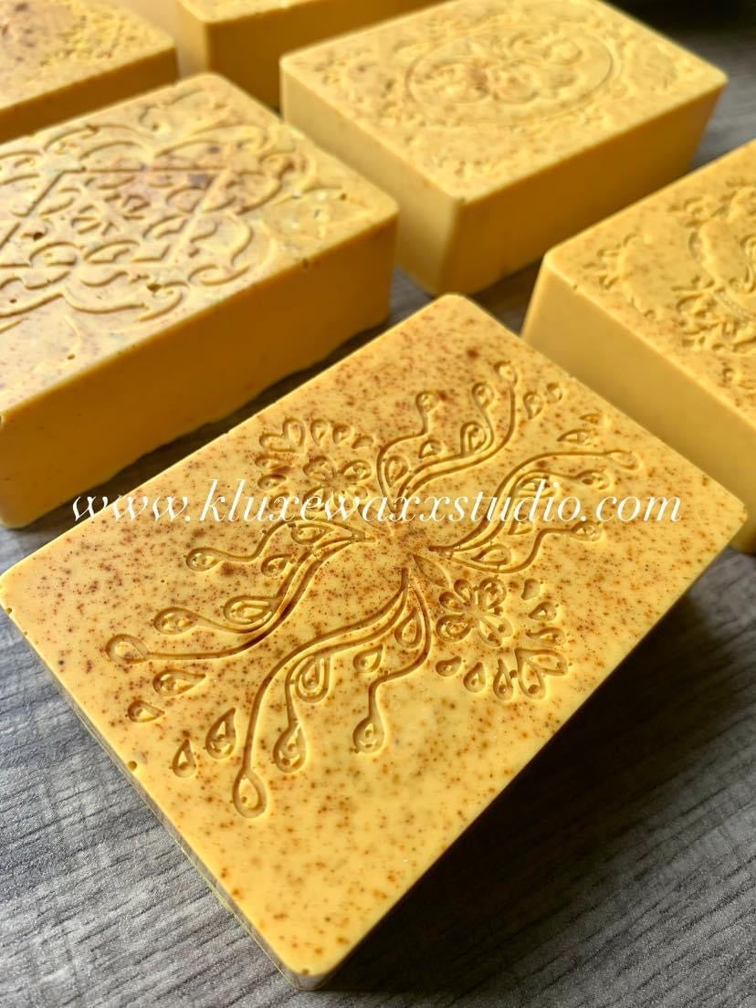 Turmeric & Honey or Turmeric Oatmeal & Honey Soap Bar