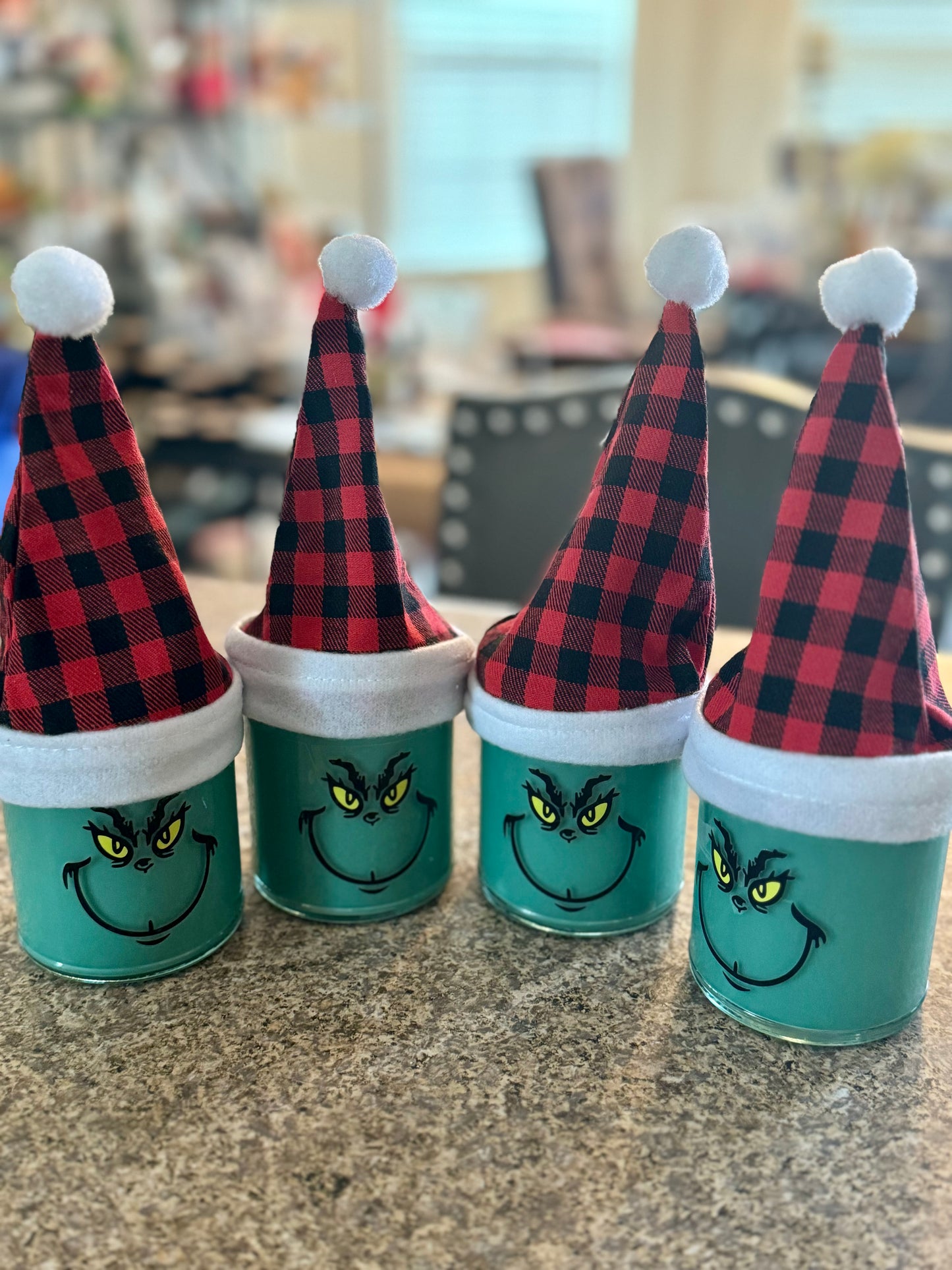 Mr. Grinch Inspired Jar Candle