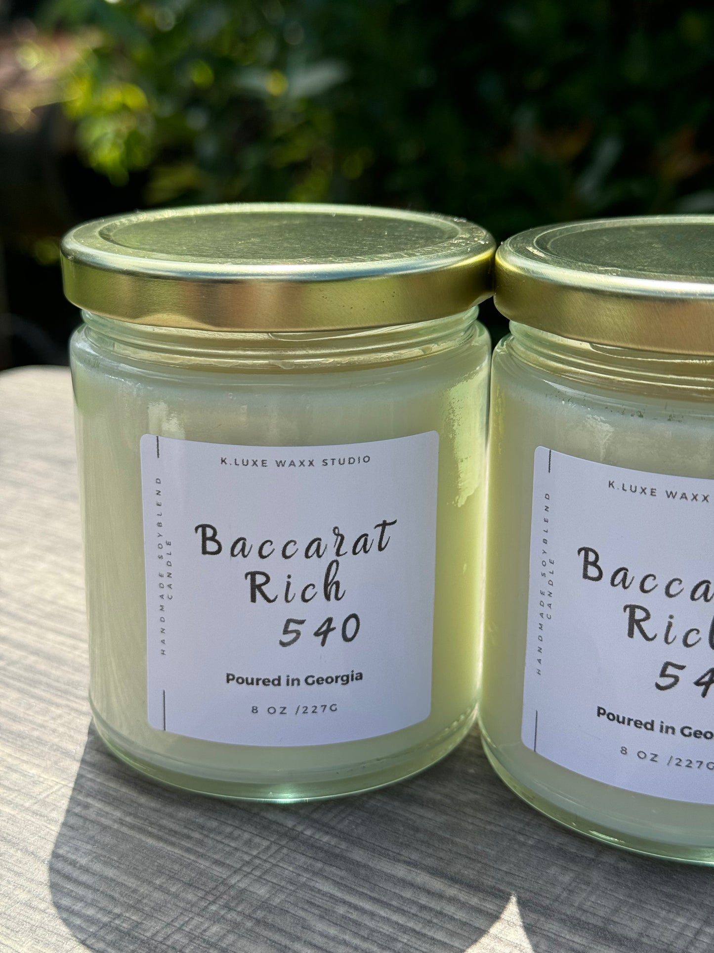 Baccarat Rich 540 Jar Candle