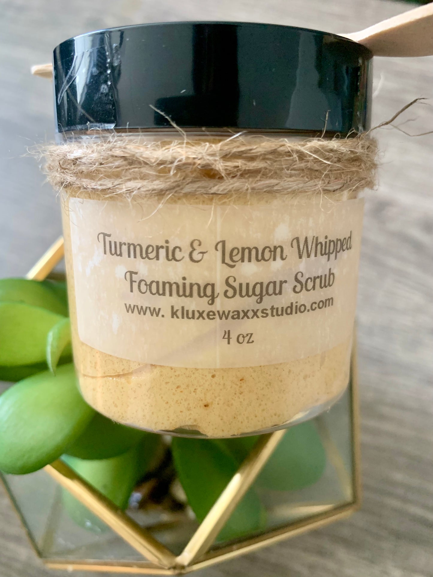 Turmeric & Lemon Whipped Foaming Sugar Scrub