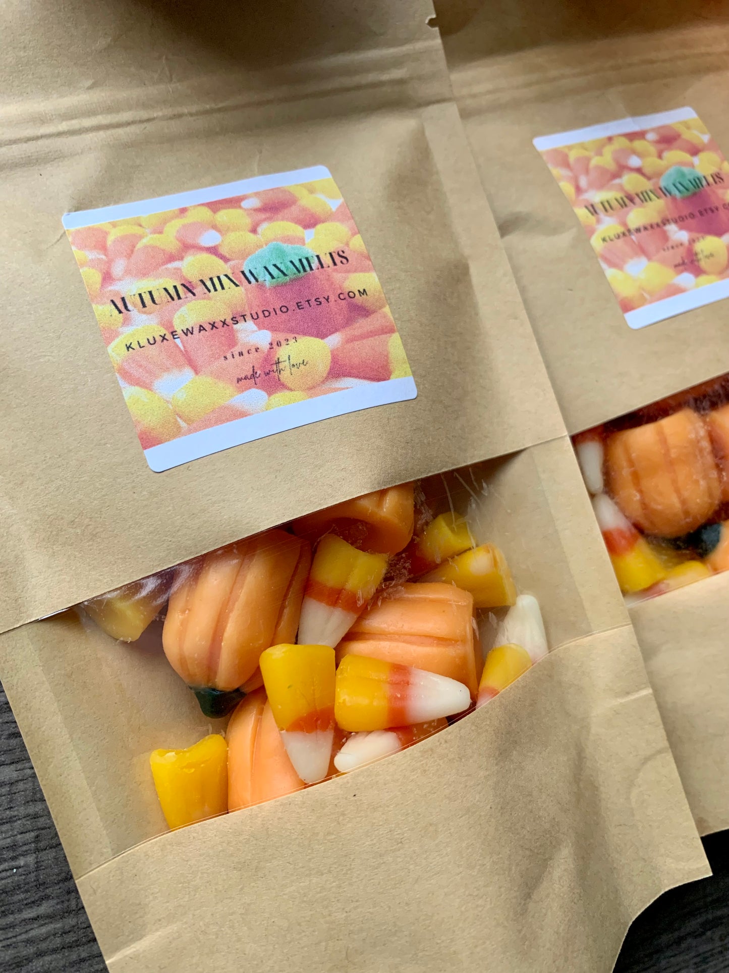 Autumn Candy Corn Wax Melts