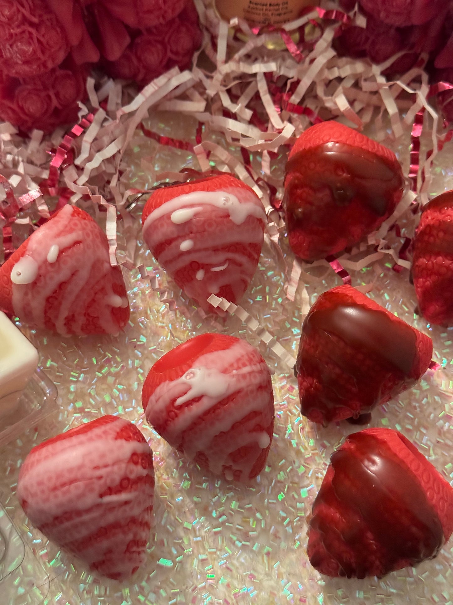 Drizzled Strawberry Wax Melts
