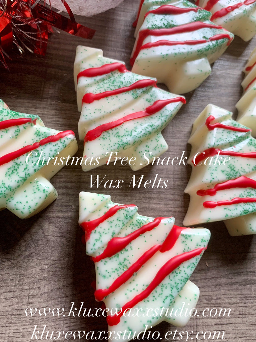 Christmas Tree Snack Cake Wax Melts