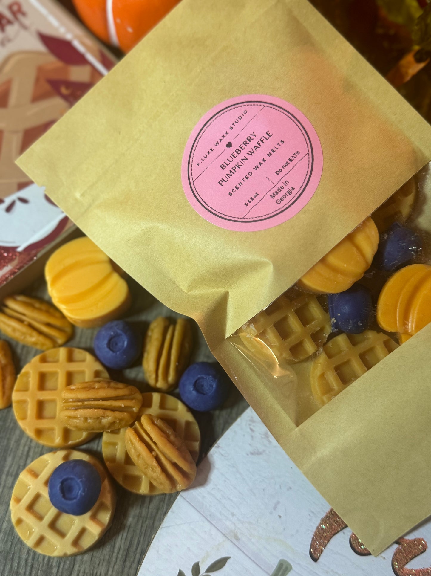 Blueberry Pumpkin Pecan Waffle Wax Melts