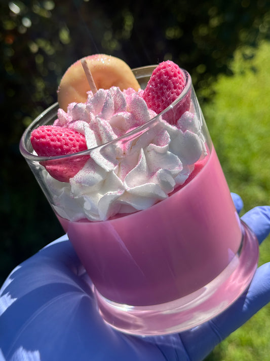 Pink Sugary Donut Scented Candle