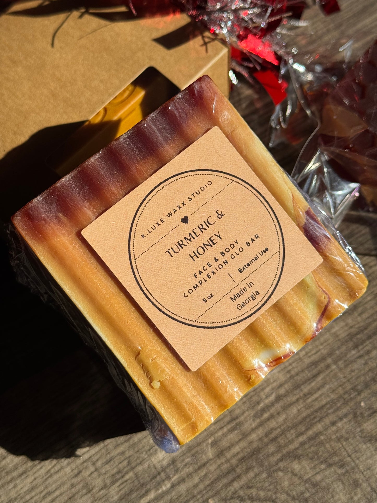 Turmeric & Honey Glow Bar