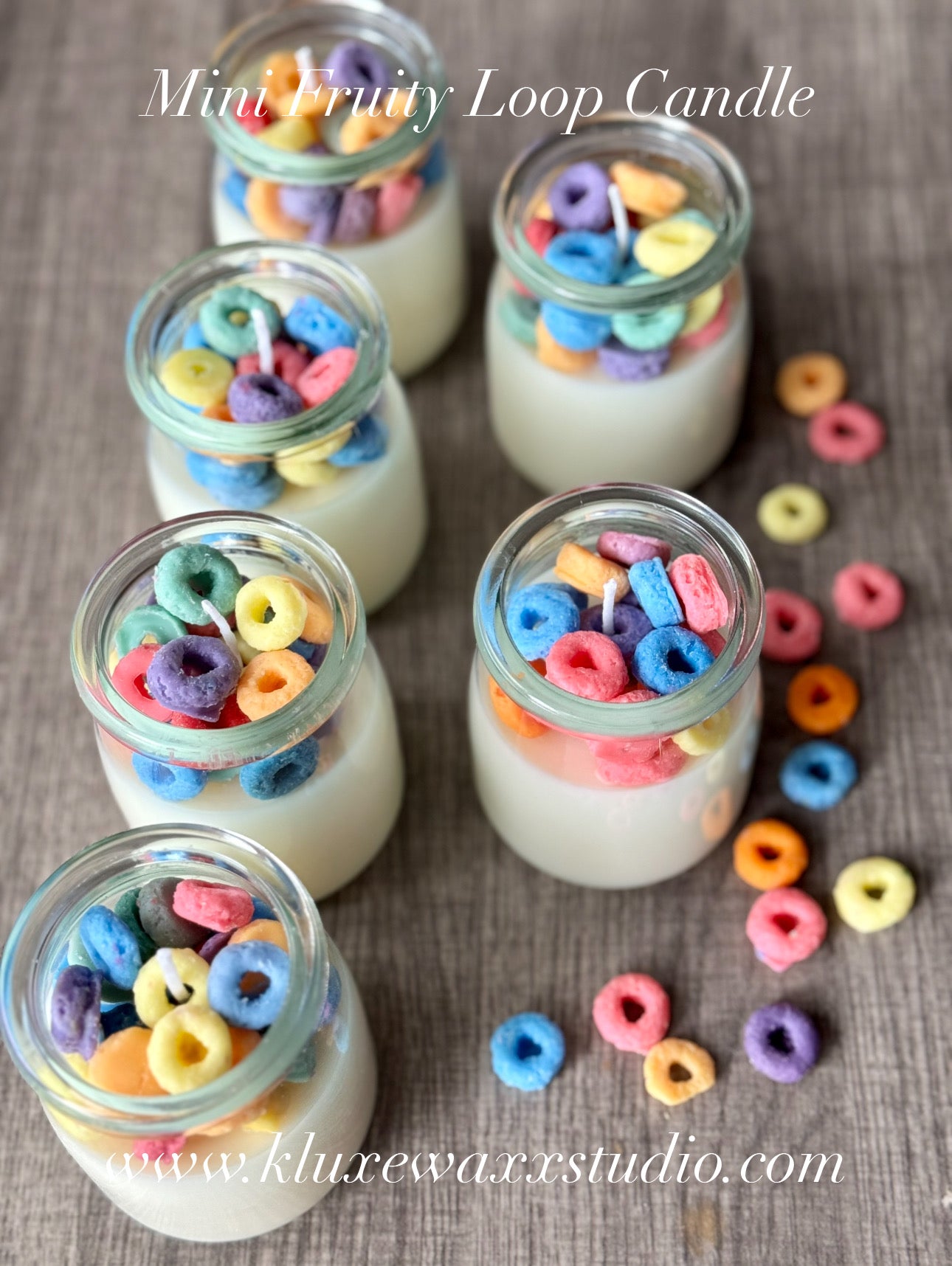 Mini Fruity Loop Candle