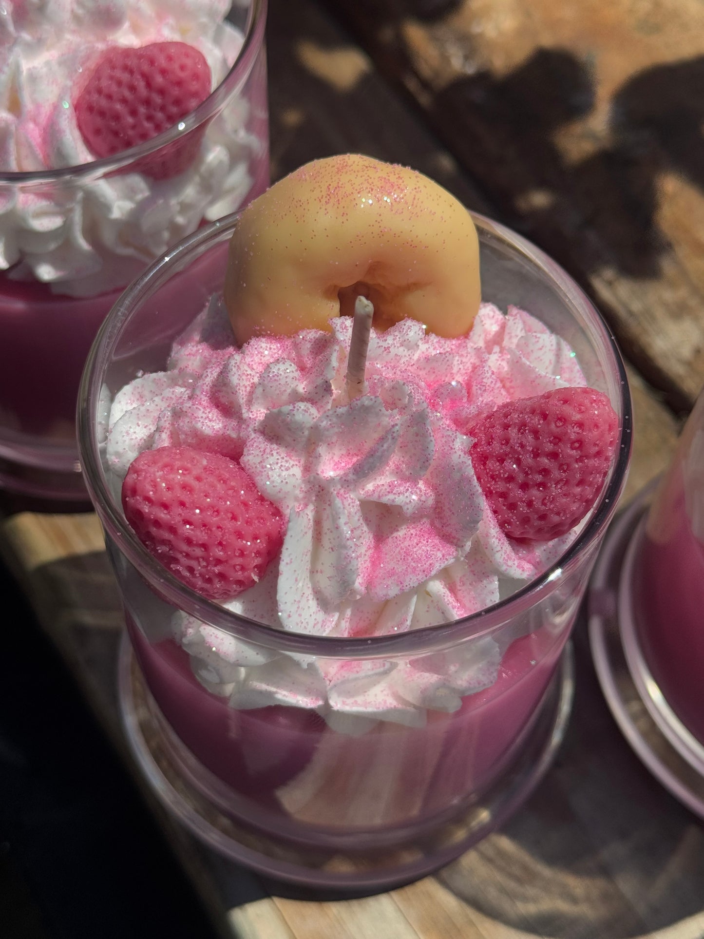 Pink Sugary Donut Scented Candle