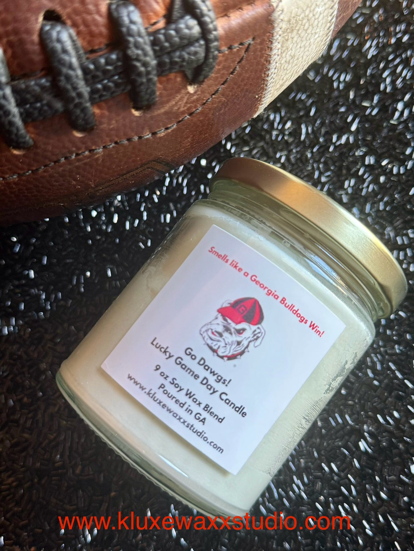 Lucky Game Day Candle