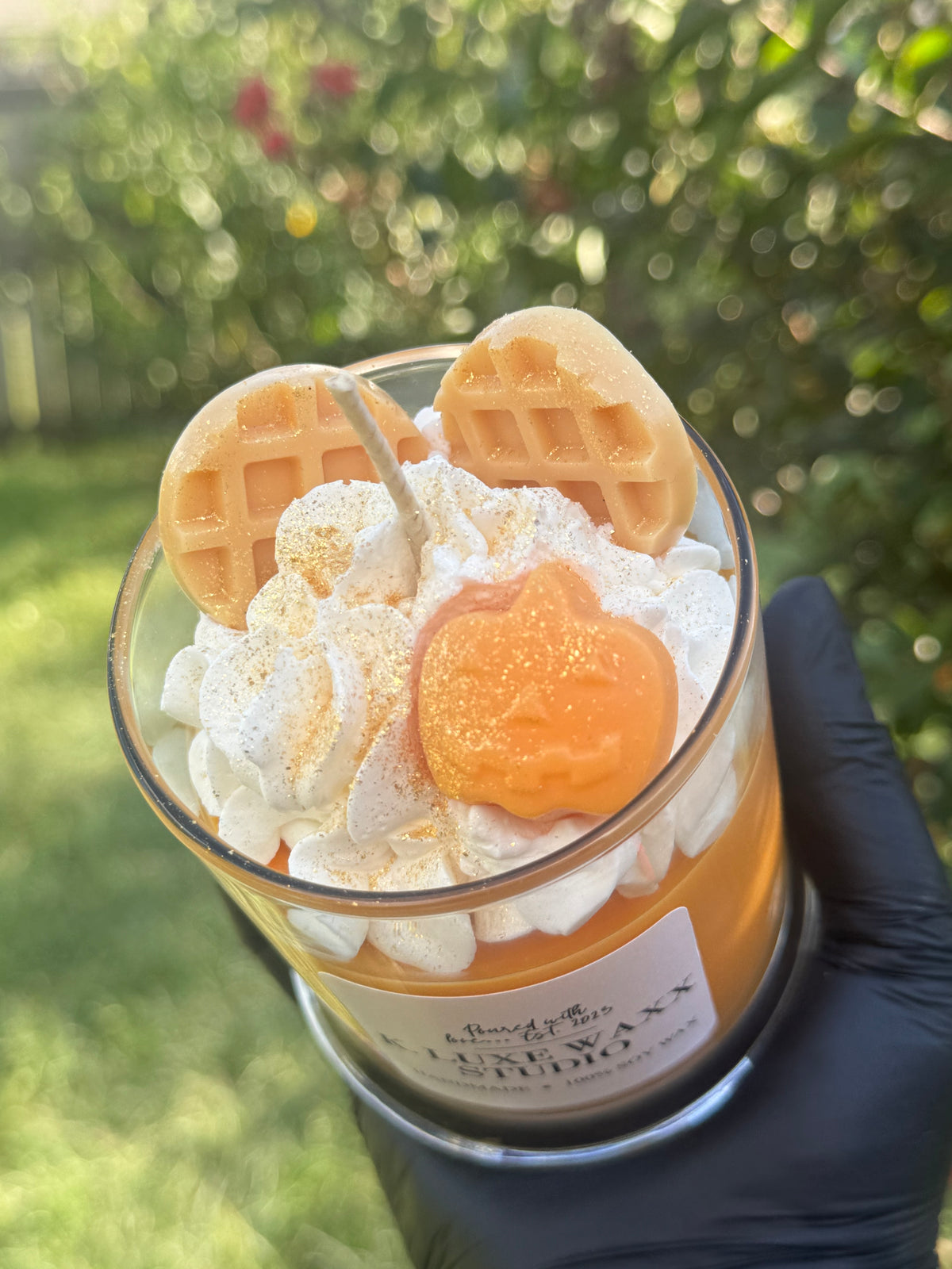Pumpkin Pecan Waffles