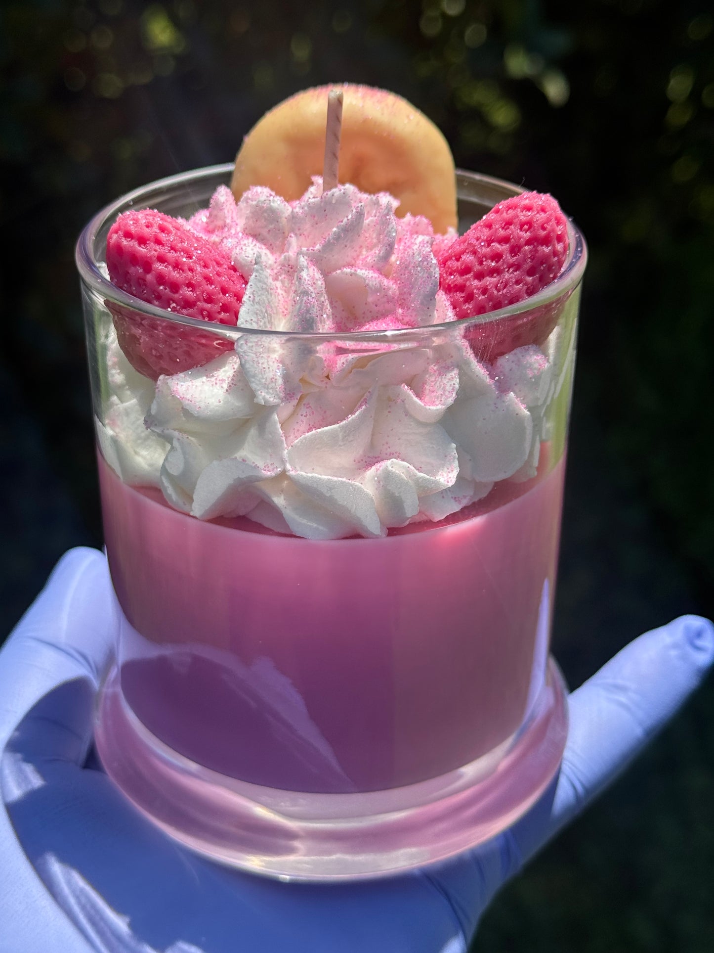 Pink Sugary Donut Scented Candle