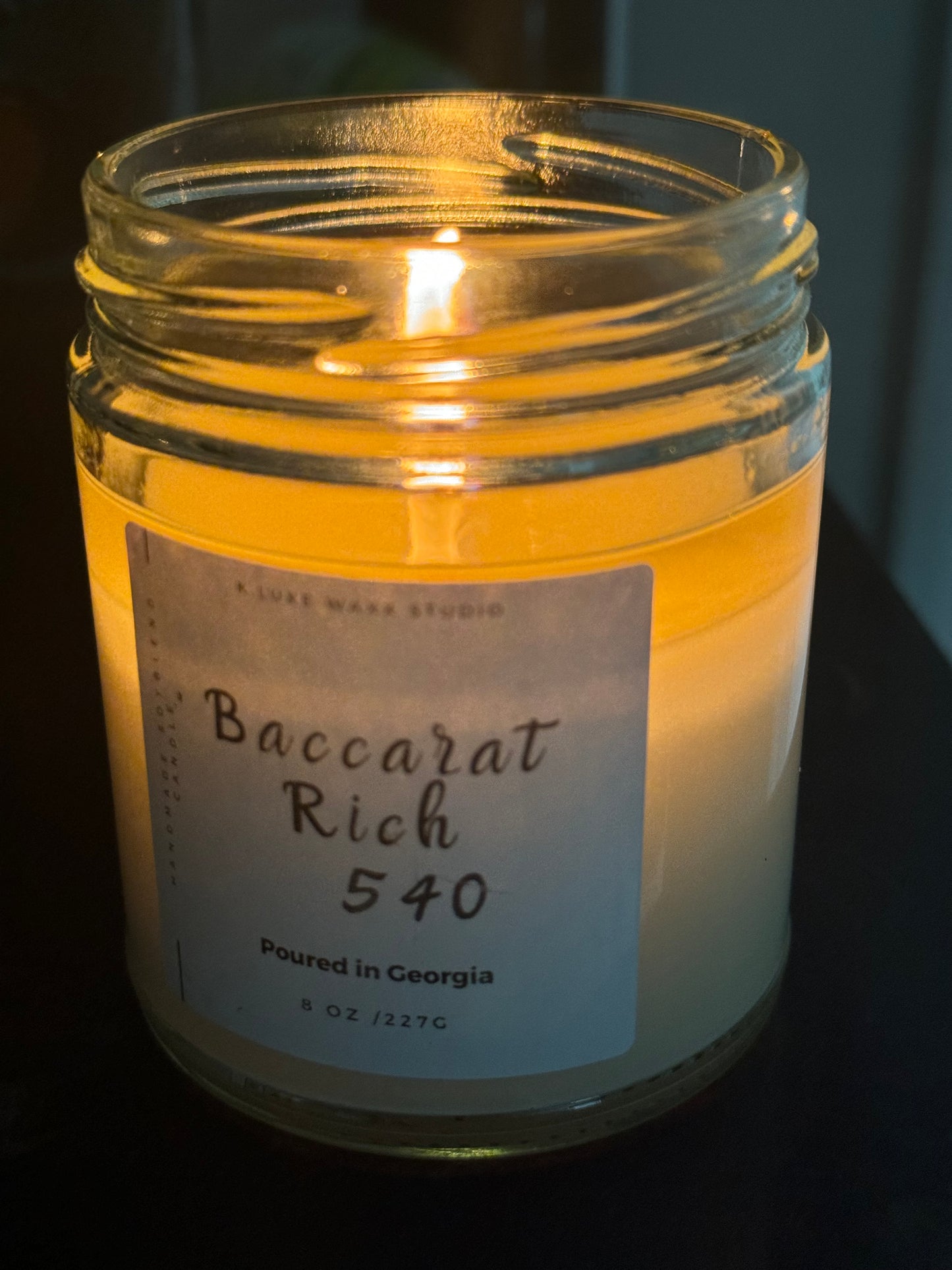 Baccarat Rich 540 Jar Candle