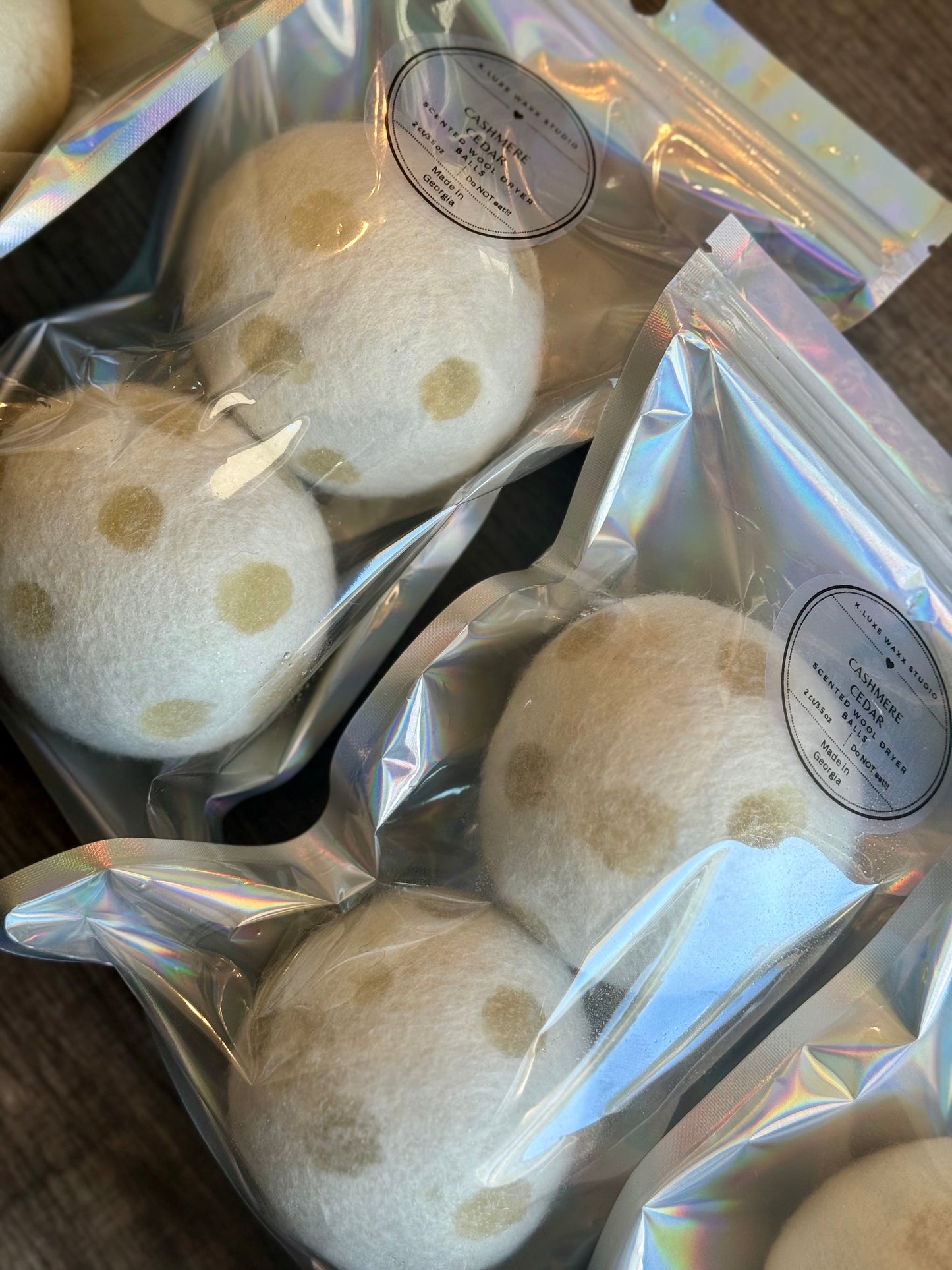 Scented Wool Dryer Balls