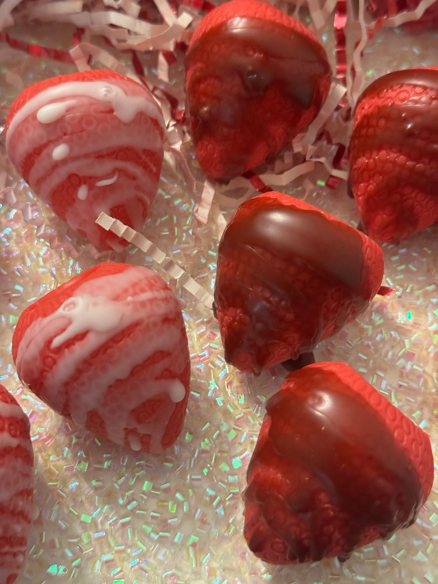 Drizzled Strawberry Wax Melts