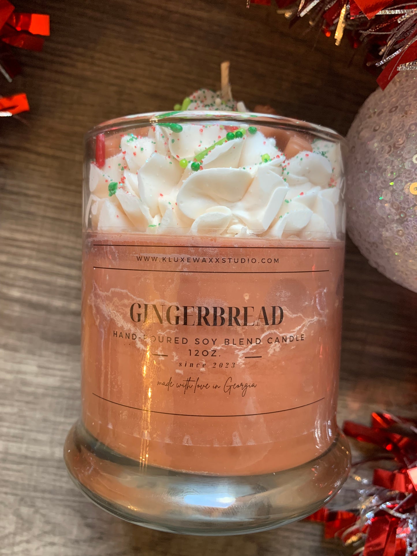 Gingerbread Scented Candle