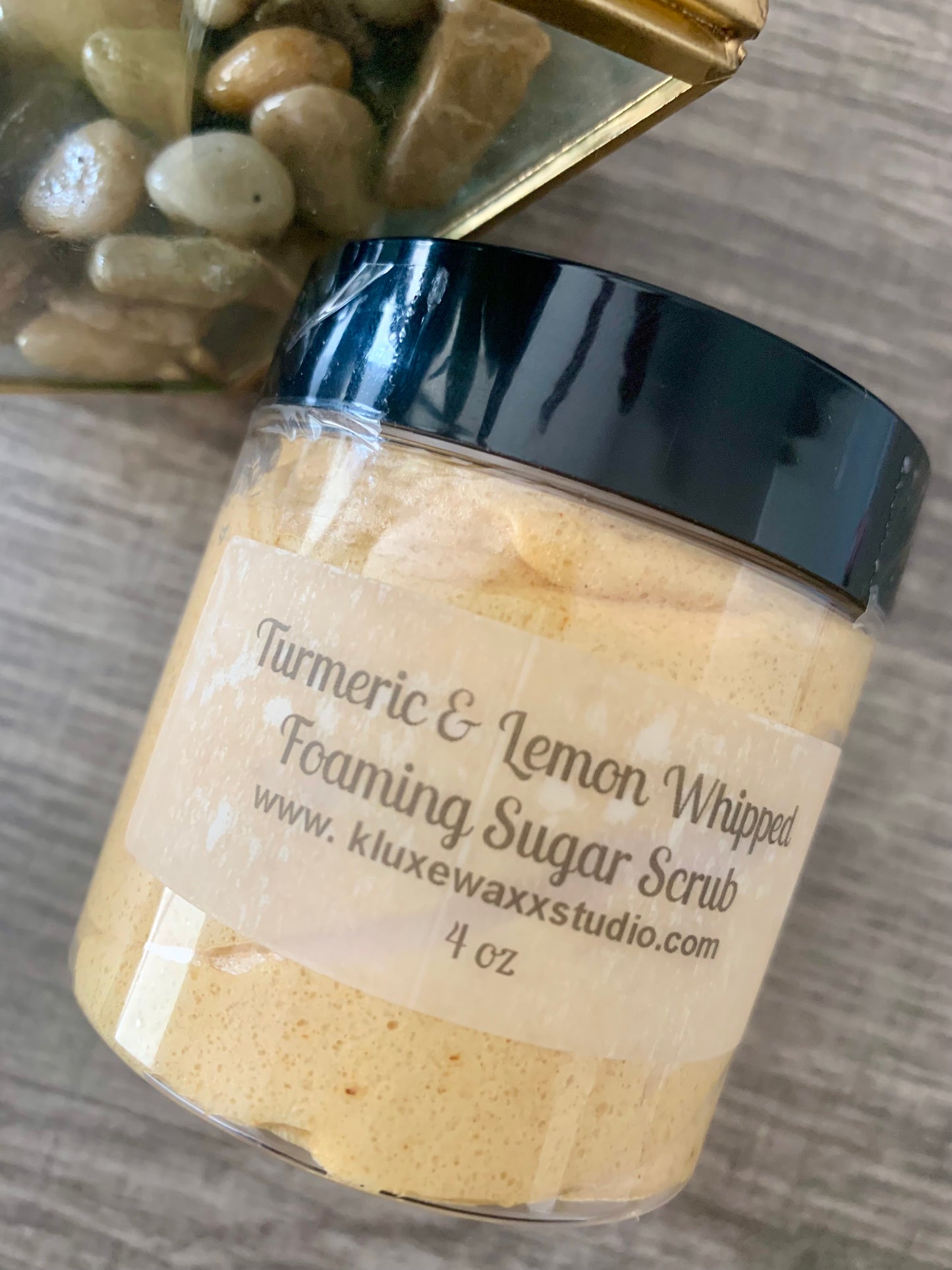 Turmeric & Lemon Whipped Foaming Sugar Scrub