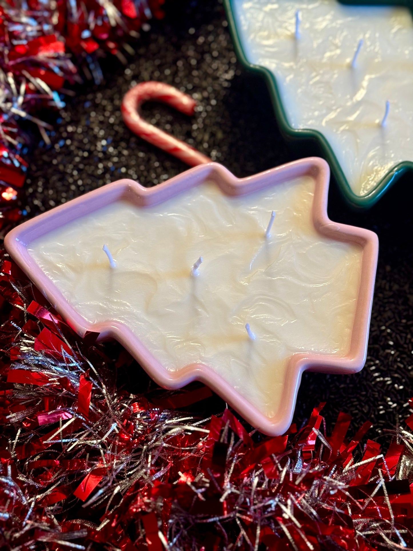 Christmas Tree Ceramic Candle-14 oz