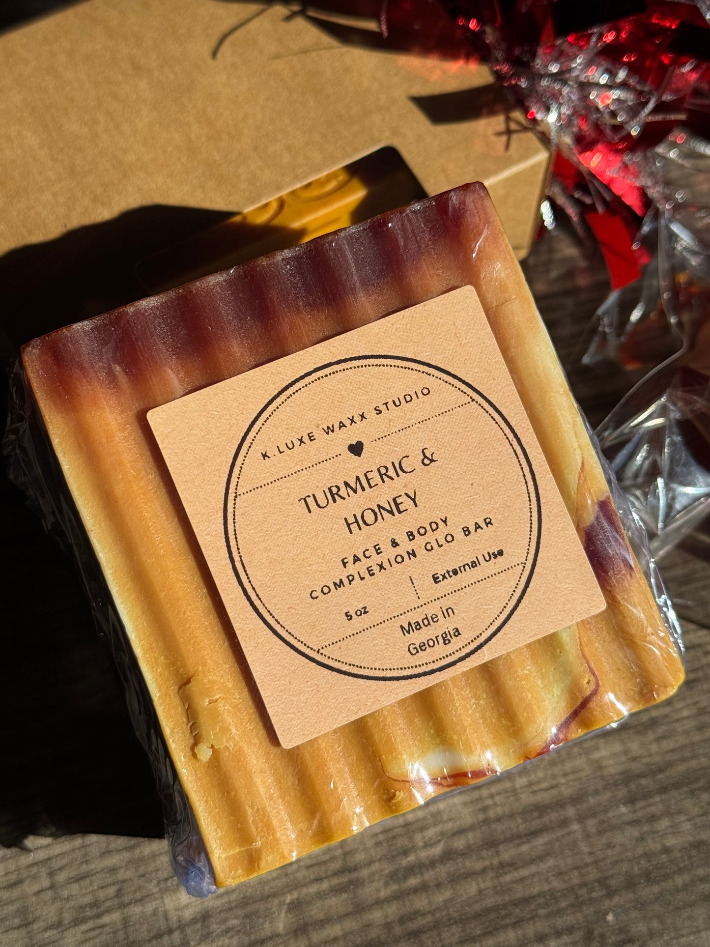 Turmeric & Honey Glow Bar