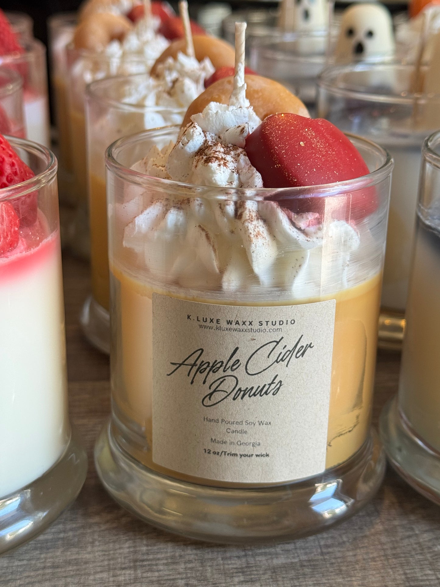 Apple Cider Donut Scented Candle
