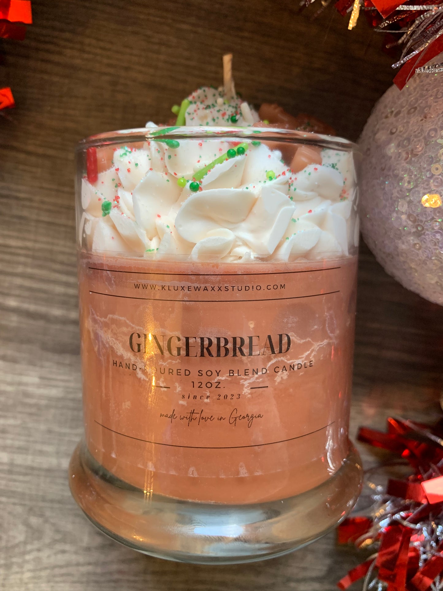 Gingerbread Scented Candle