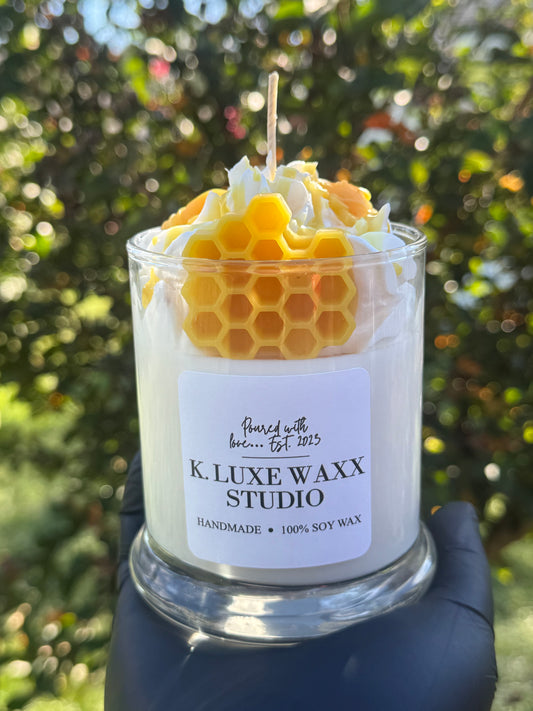 Honey Bee Scented Candle Version 2