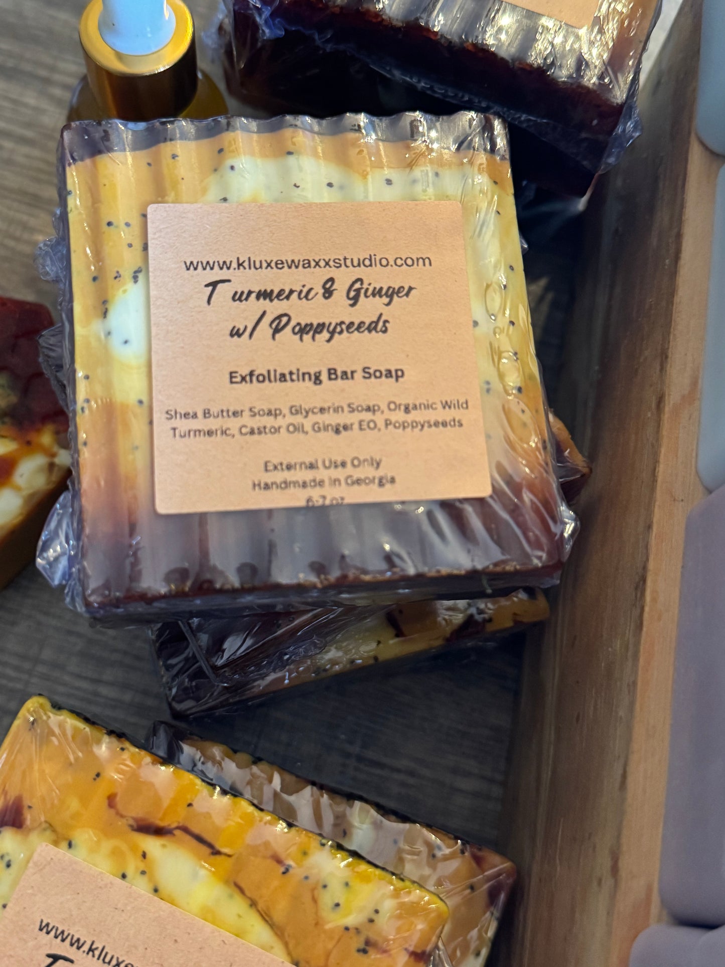 Turmeric & Ginger w/Poppyseeds