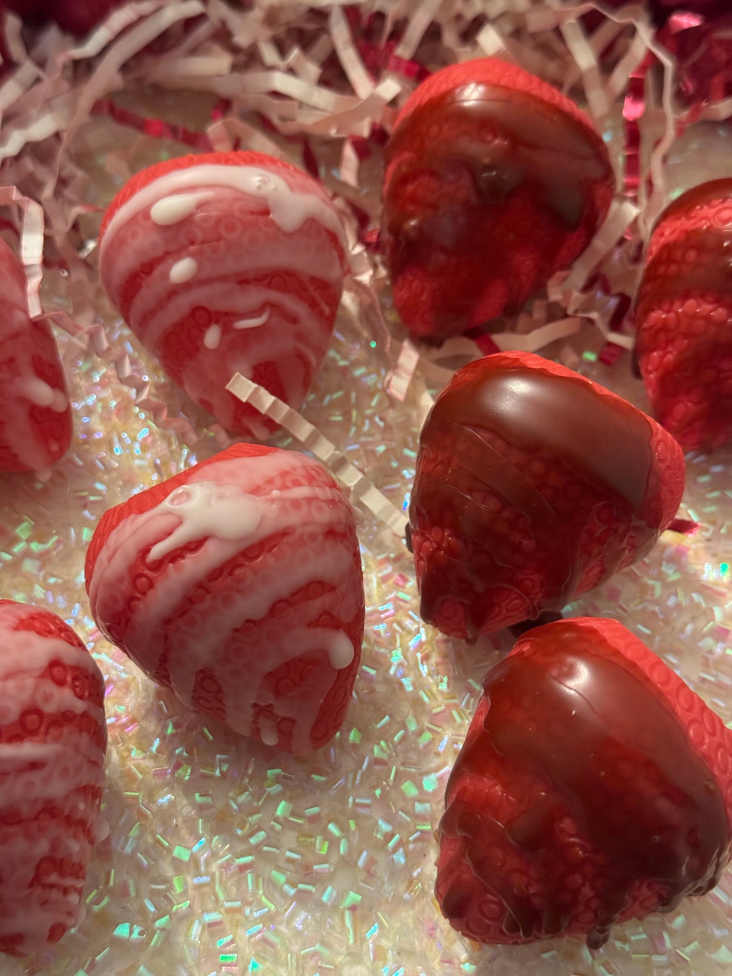 Drizzled Strawberry Wax Melts