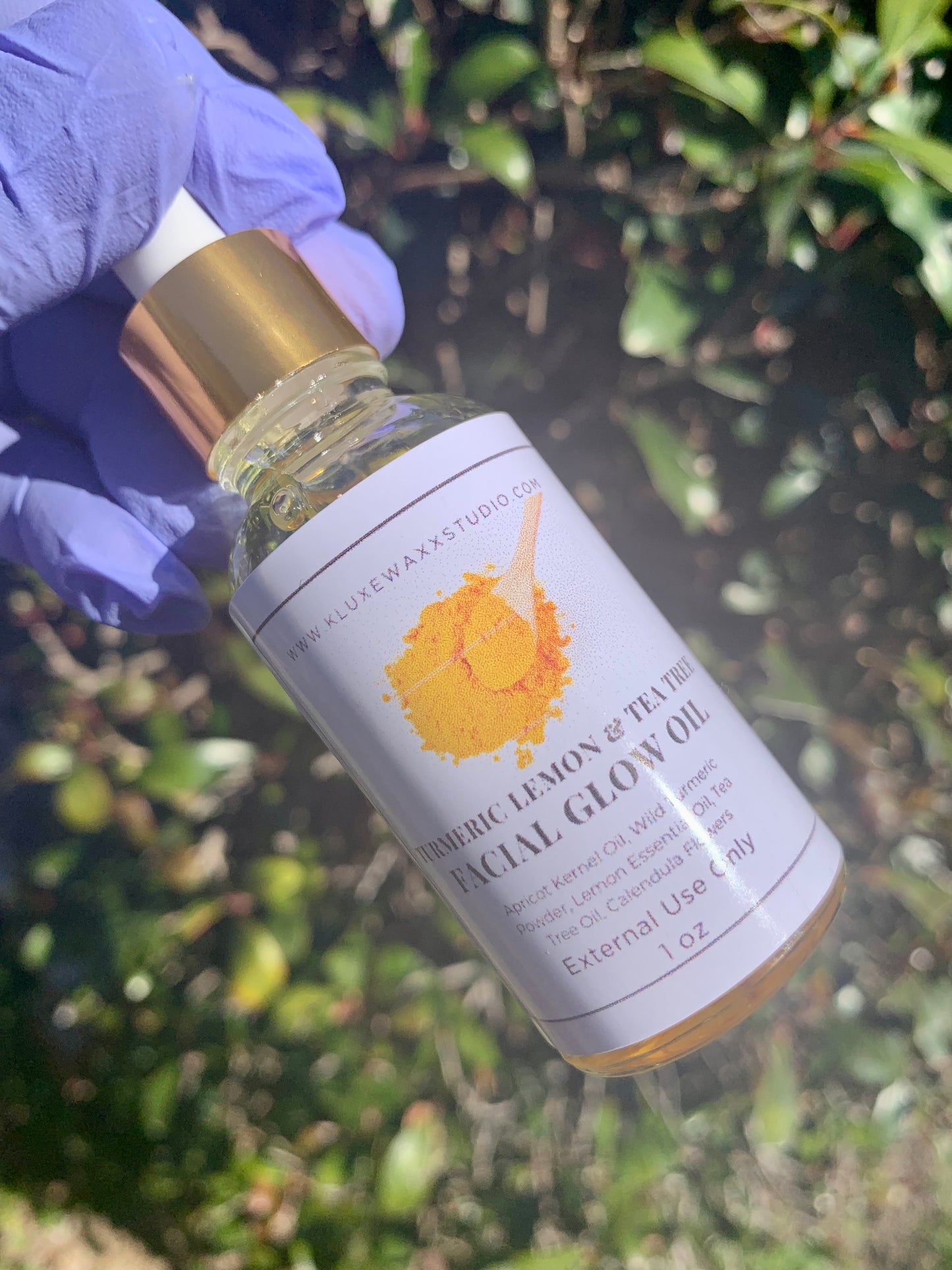 Turmeric Lemon & Tea Tree Facial Glow Oil