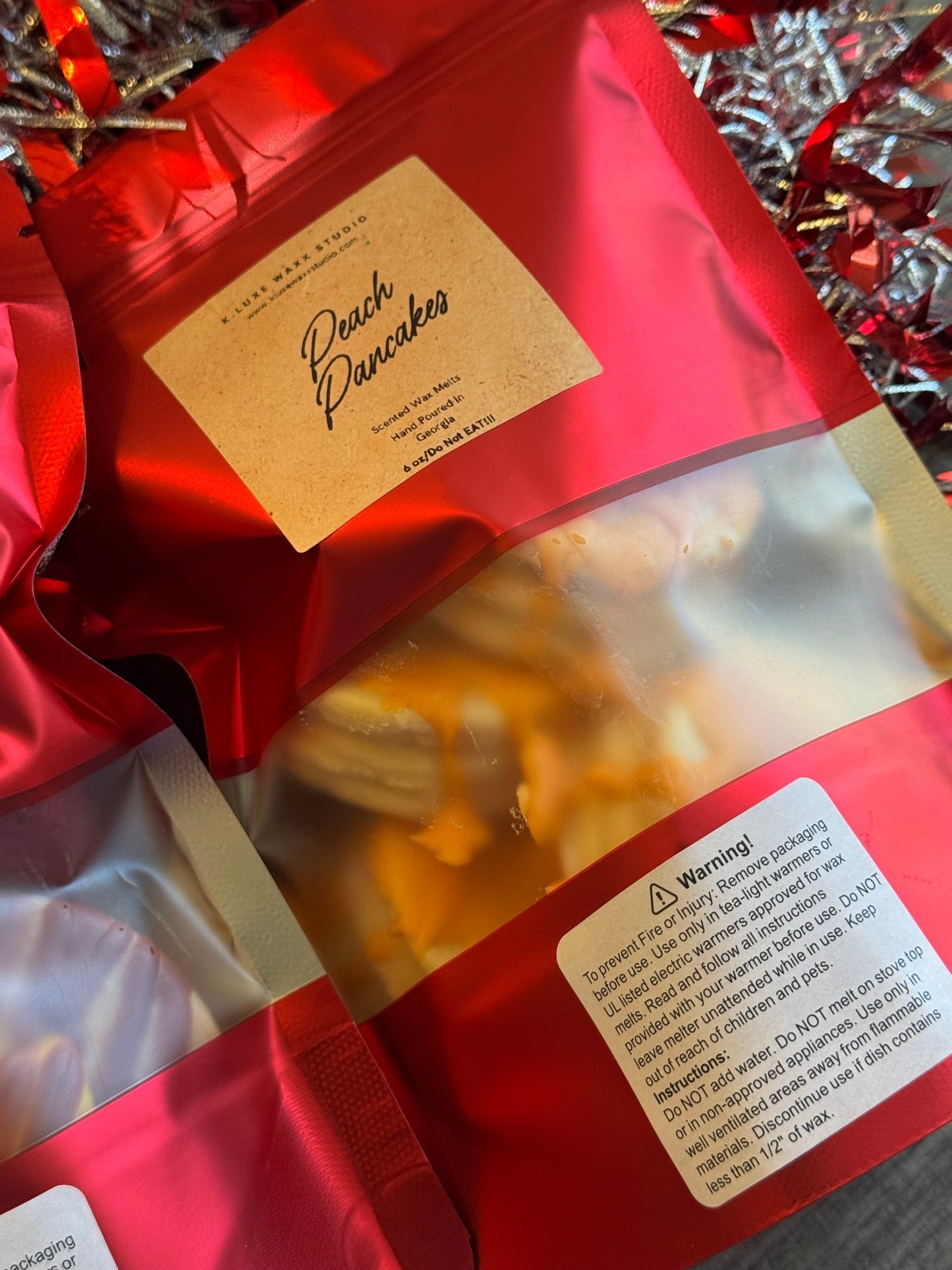 Pancake Stacks with Syrup Melts