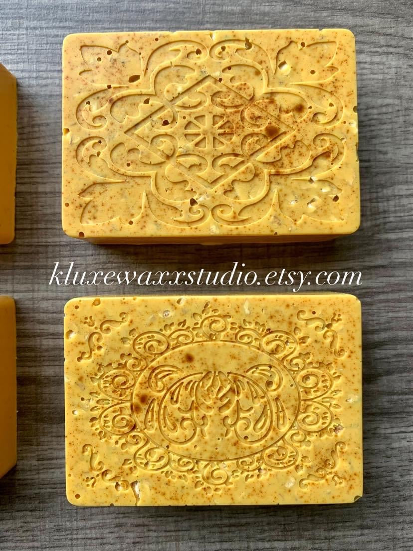 Turmeric & Honey or Turmeric Oatmeal & Honey Soap Bar