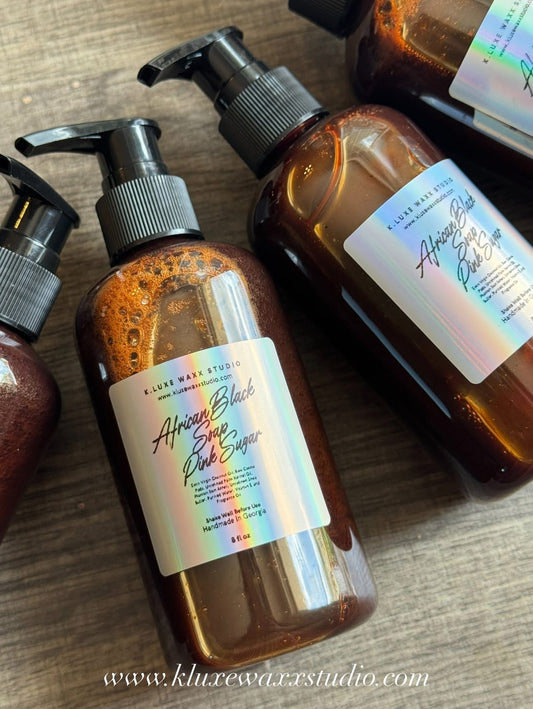 Liquid African Black Soap