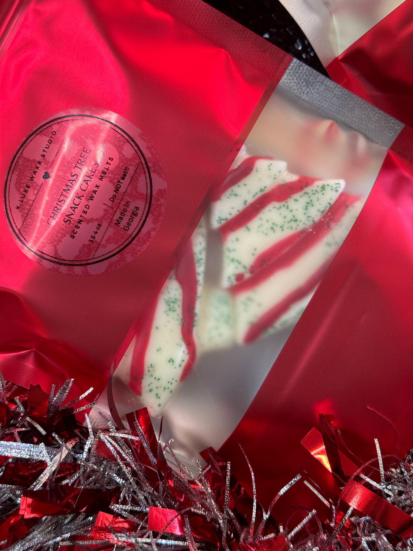 Christmas Tree Snack Cake Wax Melts
